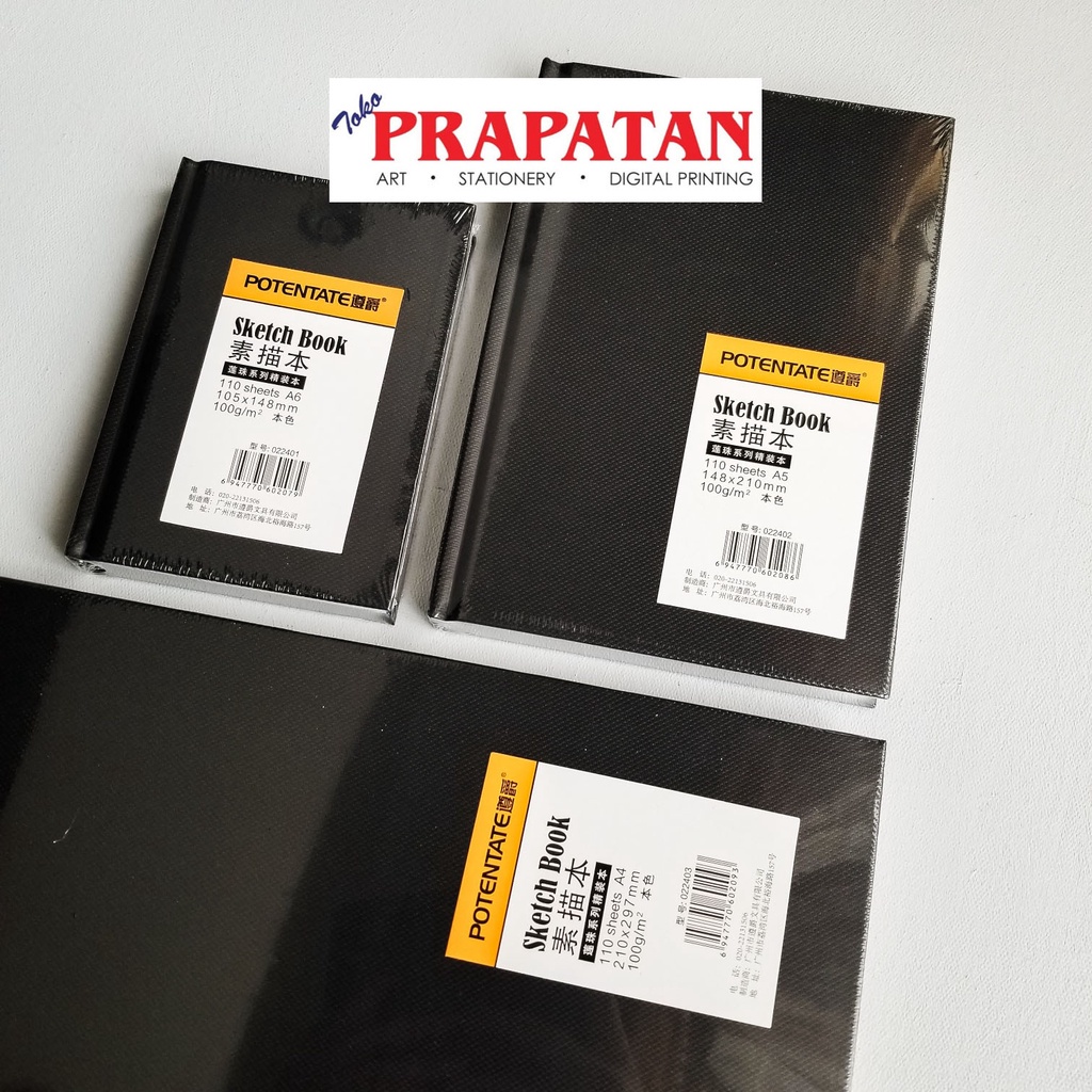 

Potentate Sketch Book Hard Cover A4 Buku Gambar