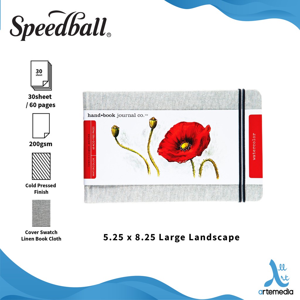 

Speedball Watercolor Hand Book Journal Sketchbook