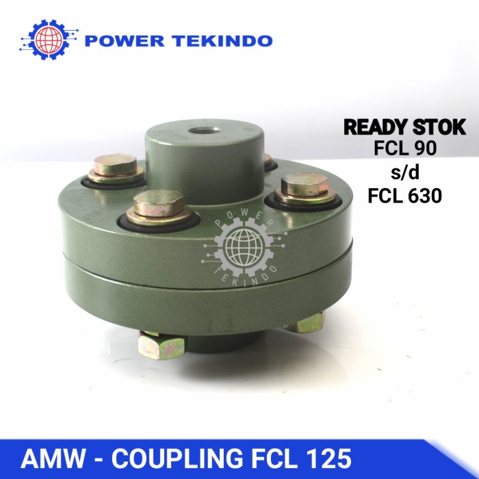 Amw Coupling Fcl 125 Flexible Coupling Fcl125 Kopling Gearbox Pompa