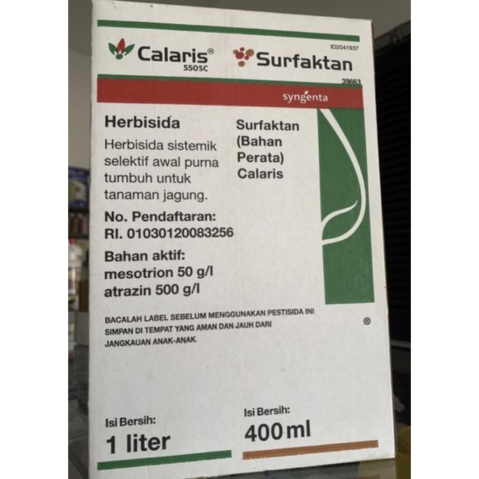Ready stock] Paket Herbisida Jagung CALARIS 550 SC - 1 liter