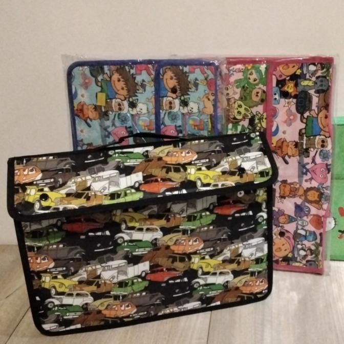 

monggo] Tas map bermotif