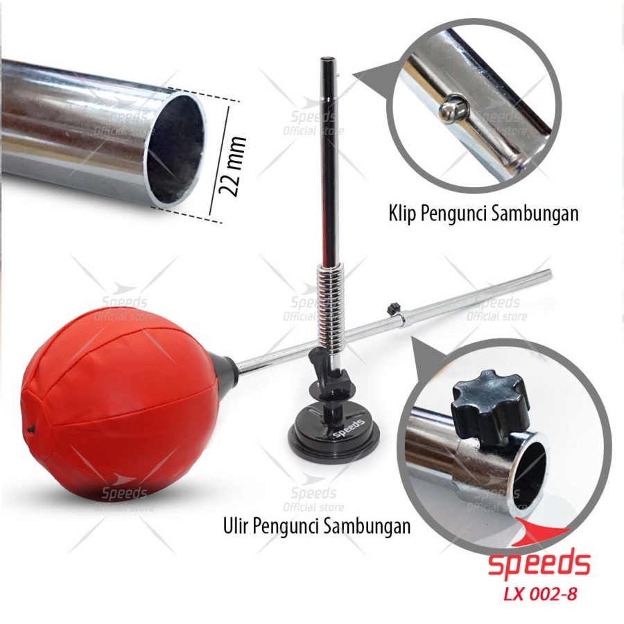 Q3I LALULAKU ALAT BOXING SET STAND BOXING SARUNG TANGAN TINJU S57