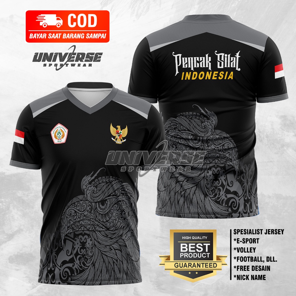 A5Q JERSEY SILAT KAOS SILAT KAOS PERSINAS ASAD BAJU IPSI JERSEY PENCAK SILAT KAOS PENCAK SILAT