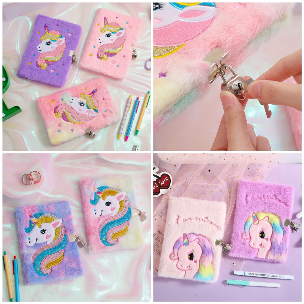 

Buku Diary Unicorn Notebook Buku Tulis Agenda Diary Unicorn Anak Perempuan Kado Anak Perempuan