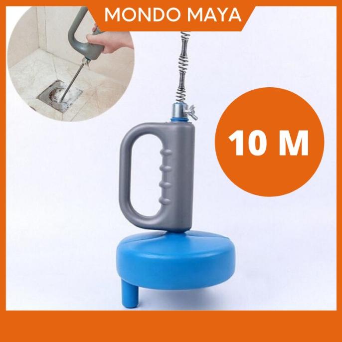 Pipe Cleaner 10m / 5m Pembersih Saluran Pipa Air Tesumbat 1/4 Inch