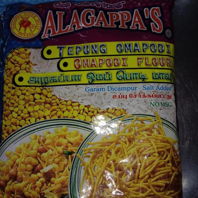 

`````````] alagappas tepung omopodi 450gr