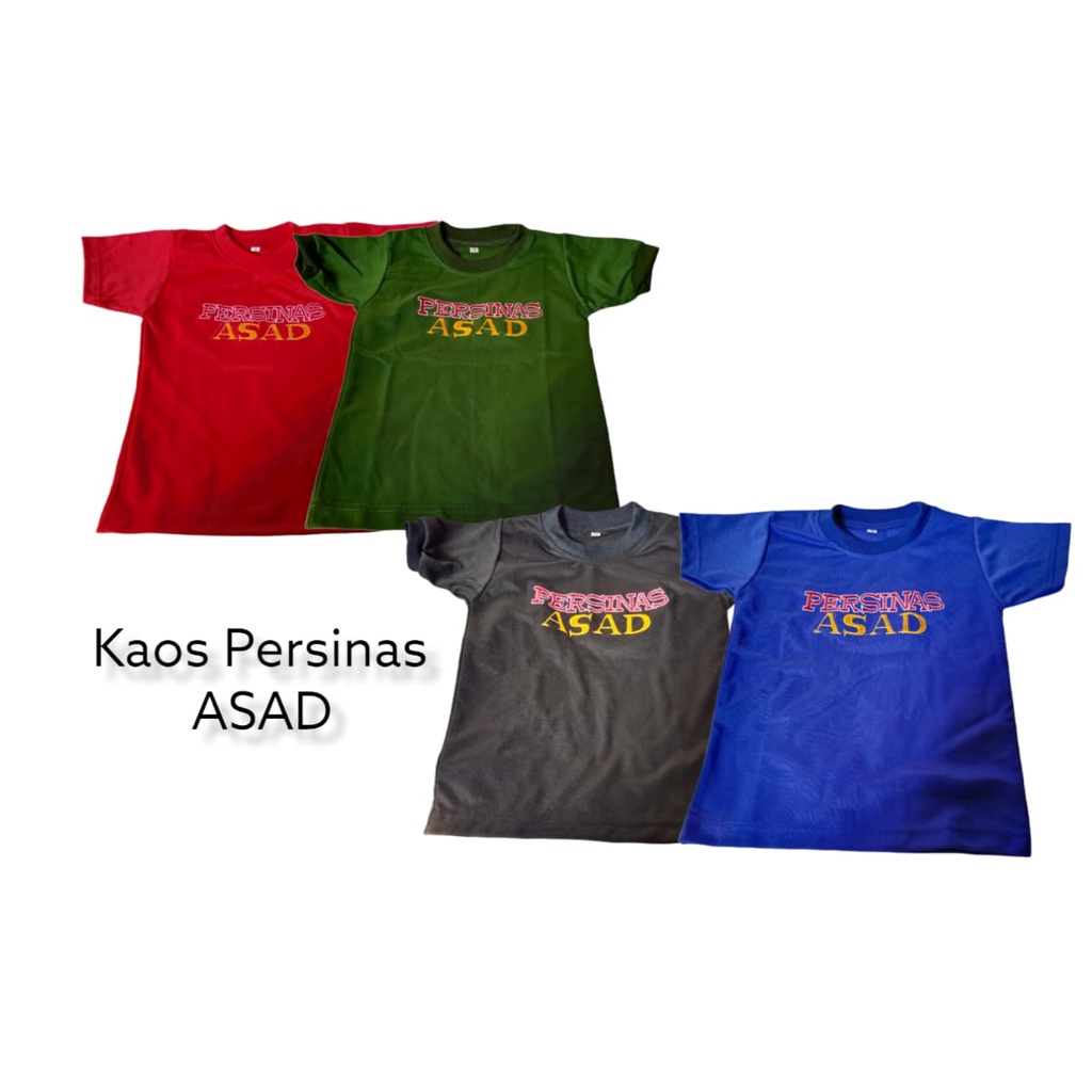 GM2 KAOS BAJU ASAD PERSINAS SIZE LENGKAP BISA COD FAJ
