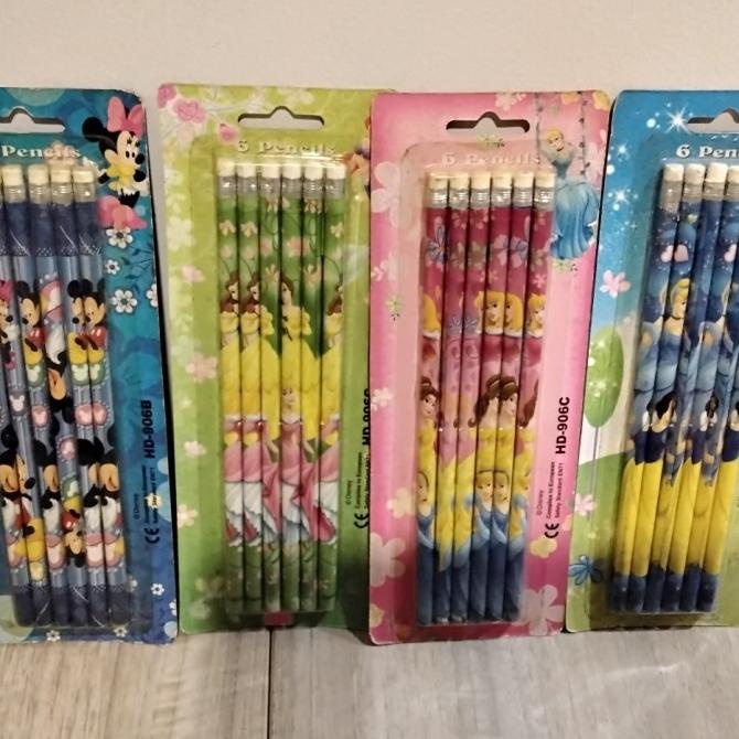 

>>>>>] Pinsil kayu dg.stip motif set 6