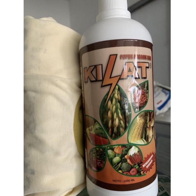 :::::::] Pupuk Organik Cair KILAT - 1000 Ml (Bonus kaos)