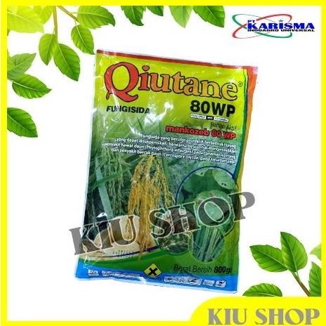 harga untuk 5pcs] QIUTANE 80 WP - 800gr / FUNGISIDA Ampuh Atasi Hawar Daun & Bercak Daun