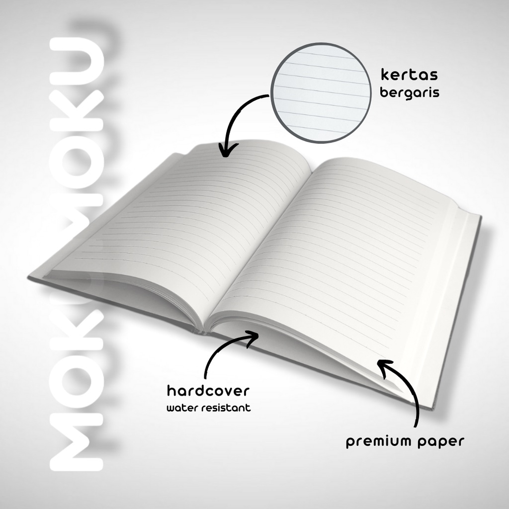 

Buku Tulis / Notebook Hardcover Gambar Babi / Pig