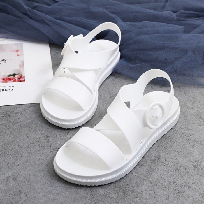 SALE Sepatu Sandal Jelly Wanita Karet Fashion Korea