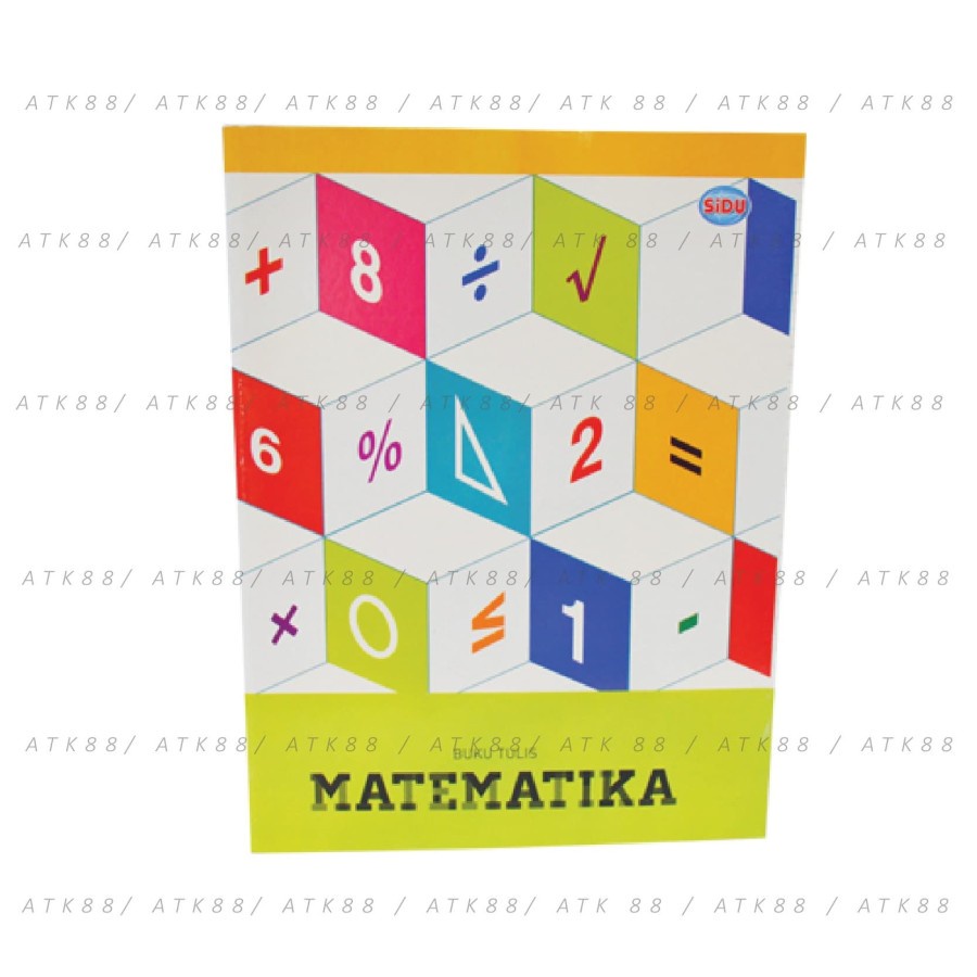 

Buku Tulis Stm Kotak 5Mm Matematika Sidu Sinar Dunia 38 Lembar 10 Pcs