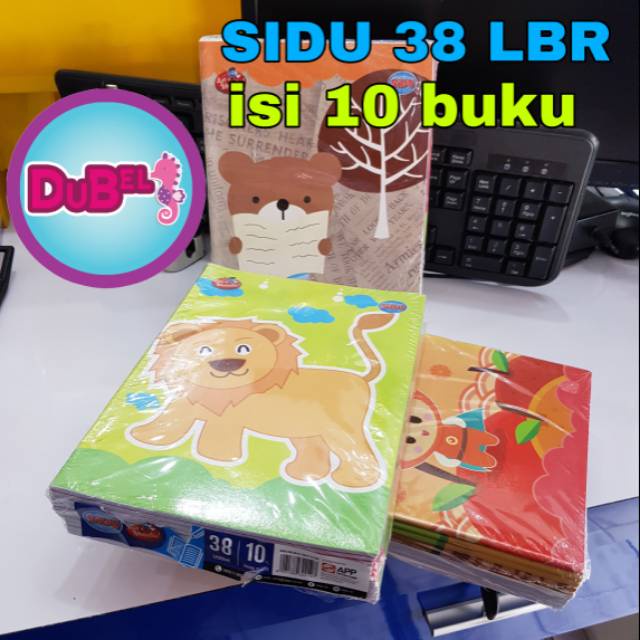 

Buku Tulis Sidu 38 Lembar Isi 10 Buku