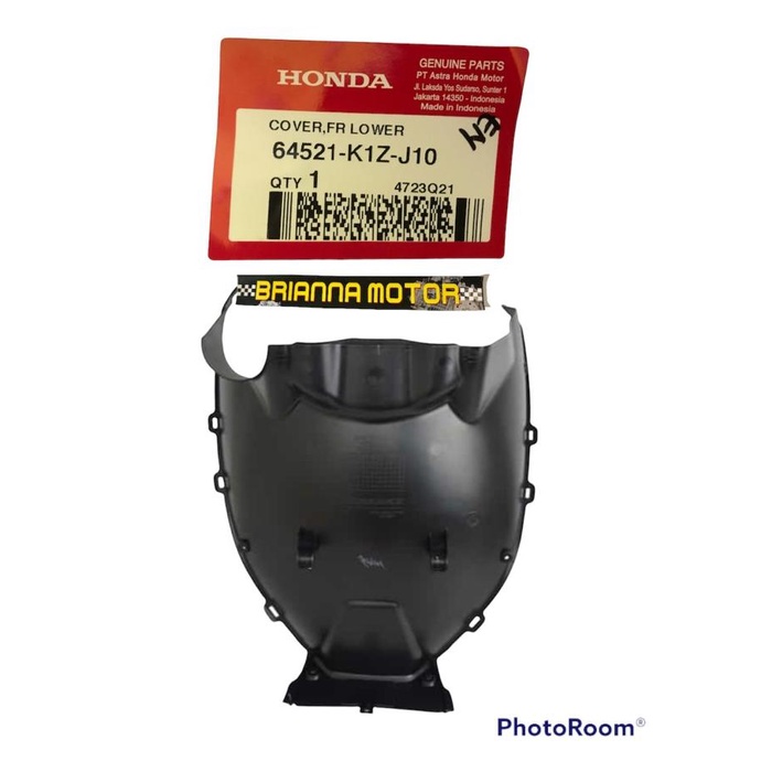 SALE COVER FRONT LOWER LUMPUR PCX 160 ORI HONDA 64521 K1Z J10 Termurah