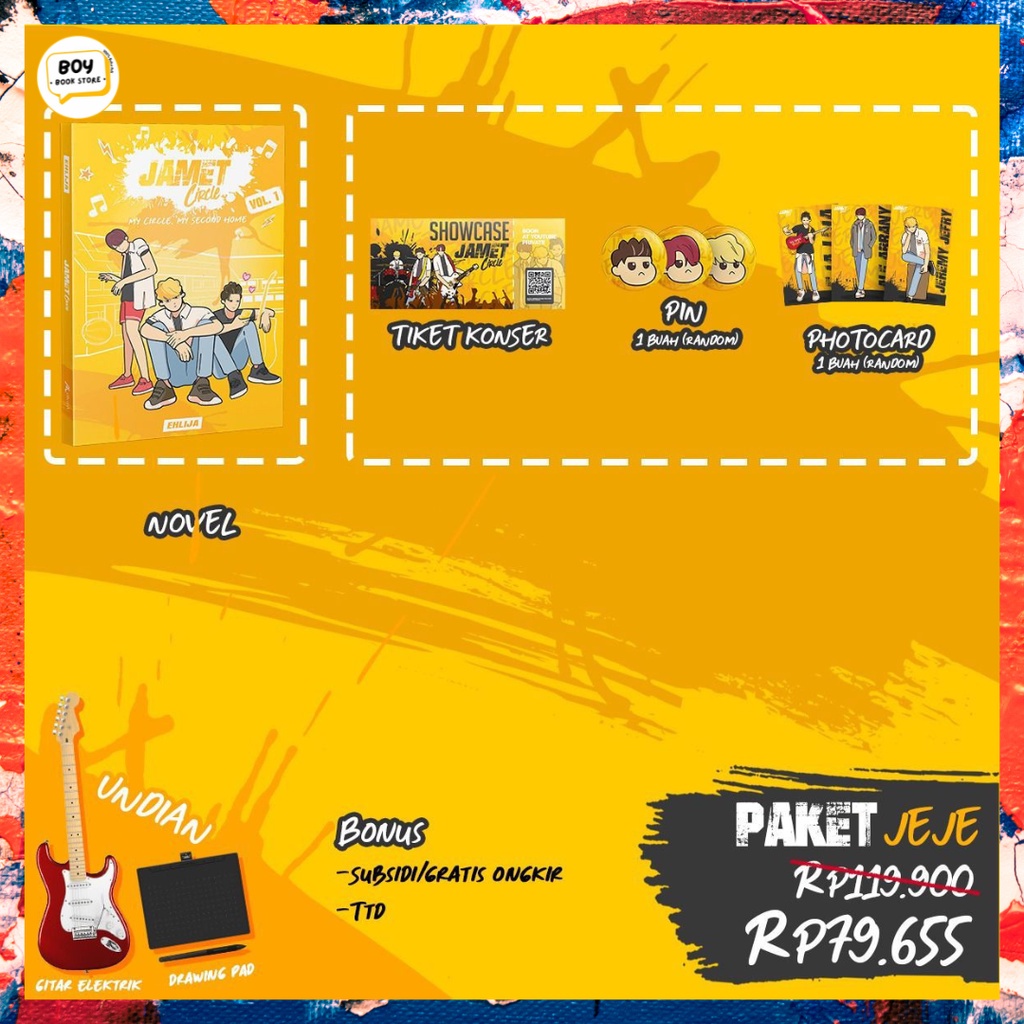 Novel Jamet Circle - Ehlija