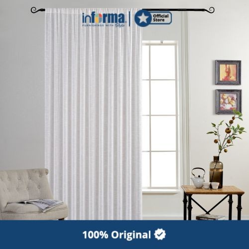 Terlaris Informa - Informa 280X300 Cm Vitrace Gorden Textured - Putih