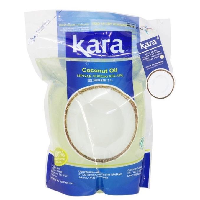 

Kara Minyak Goreng Kelapa 2 Liter Kara Coconut Oil 2Lt