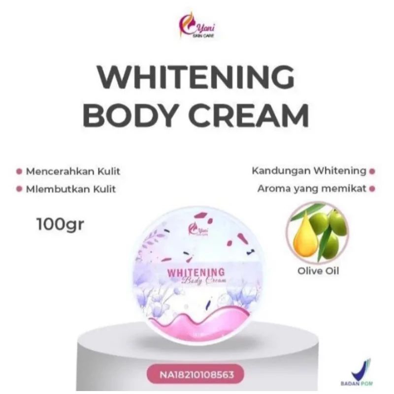 BODY BLEACHING CREAM WHITENING YONI SKINCARE