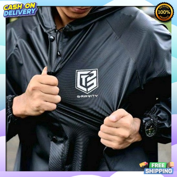 Jas Hujan Natrol Unsex Remaja Kekinian Berkualitas Jaz Ujan Cowok Cewek Waterproof Mantell Original 