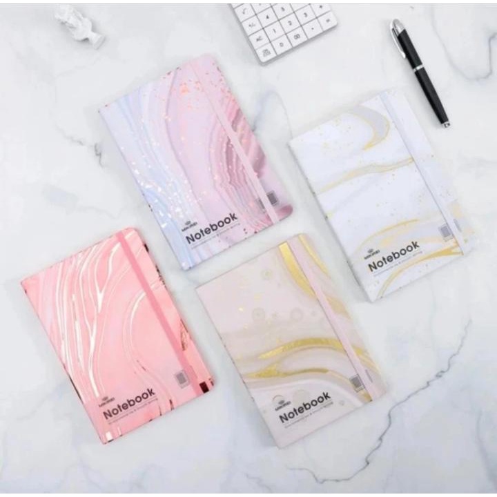 

Buku Tulis Notebook A5 Motif Gradasi Buku Tulis Karet Kekinian Catatan