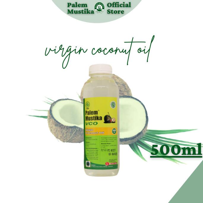 

VCO Coconut Oil Palem Mustika 500 ML TK Minyak Kelapa Murni