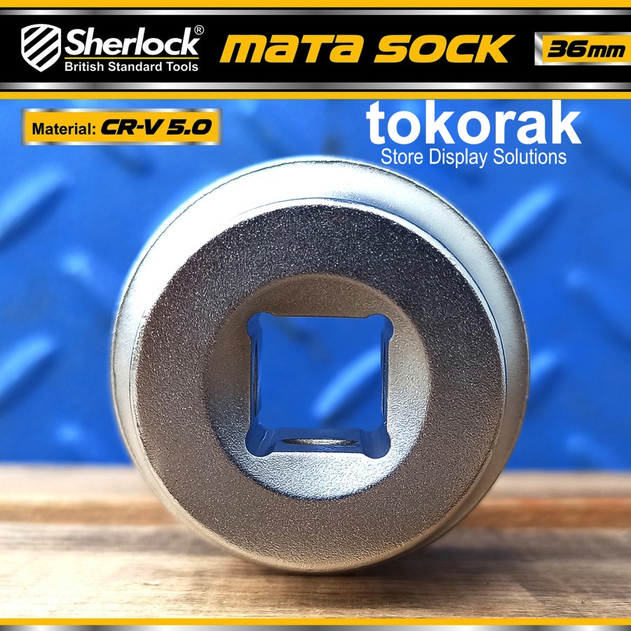 Mata Kunci Sok 36 Mm 1/2 Inch 6 Pt Sherlo - Mata Sho