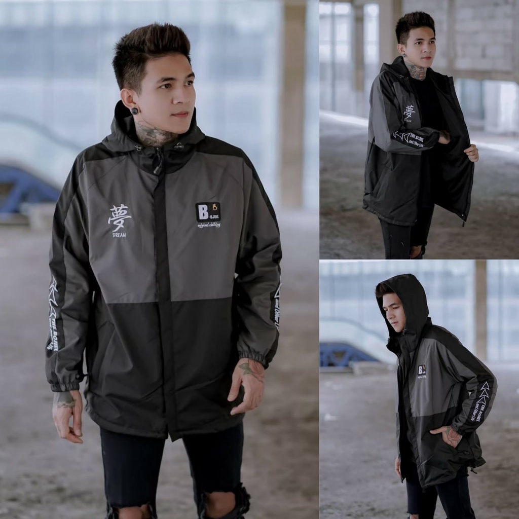 Jaket pria/jaket outdoor/jaket gunung/jaket taslan/jaket waterproof/jaket taslan waterproof