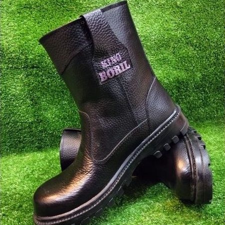 Sepatu Safety Boots, Sepatu Safety Kulit, Sepatu Safety Ganal Kulit, Sepatu Safety Kulit