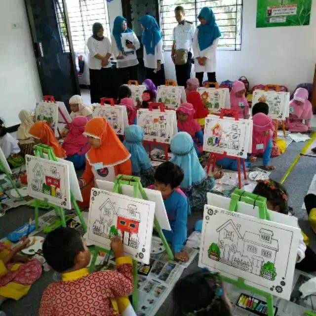 

Mewarnai - Styrofoam - Bagus - Gabus - Lukis Gambar 6 Gambar 1 Set Bonus 5 Warna Cat Air - Terlaris