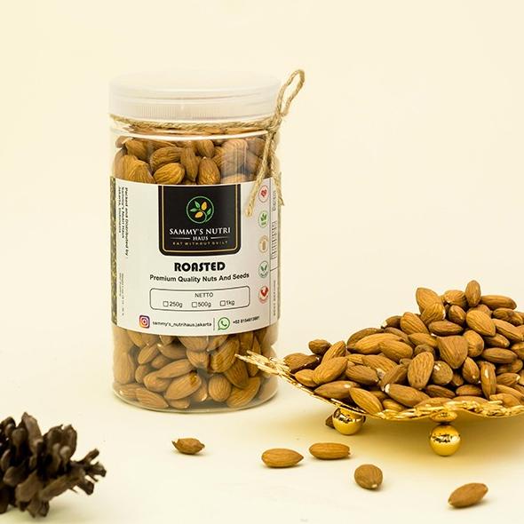 

Roasted Salted Almond AUSTRALIA 500g (Kacang Almond Panggang Asin)