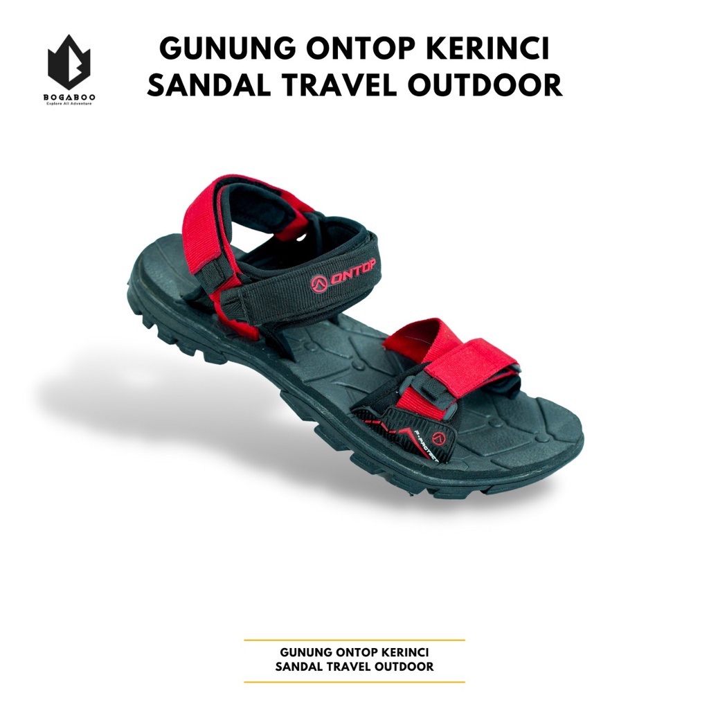 [ Cod ] Sandal Gunung Ontop Kerinci - Sandal Hiking - Sandal Mendaki - Sandal Gunung Pria - Sendal
