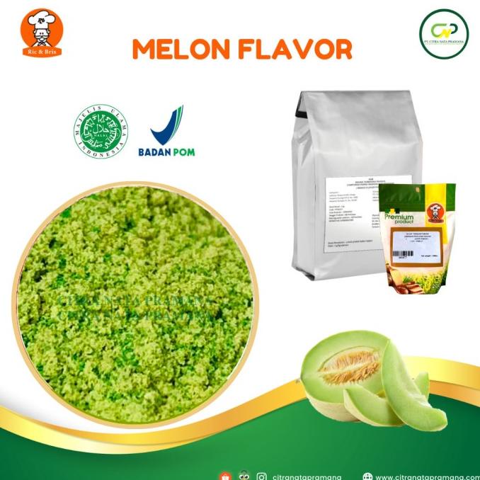 

Melon Flavour Powder / Perisa Bubuk Melon / Perasa Melon Flavor