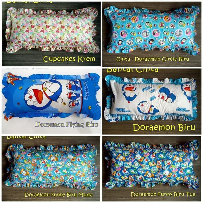 sprei katun bantal cinta karakter doraemon keropiselimut anak U8U1 bisa cod big sale sprei sultan wa