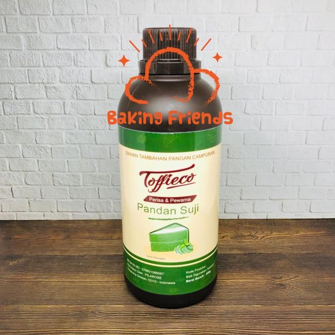 

Toffieco Pasta Pandan Suji 500GR / Perisa Perasa Pewarna Pandan Suji