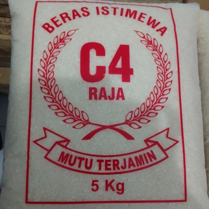 

$$$$] BERAS C4 RAJA KEMASAN 5KG