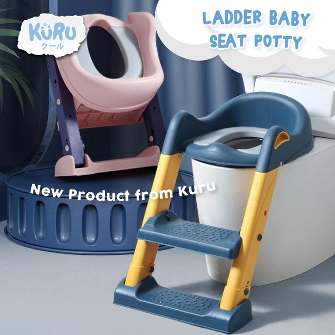 KURU Potty Training Ladder Step | Pispot Train Tangga Anak Toilet 8858