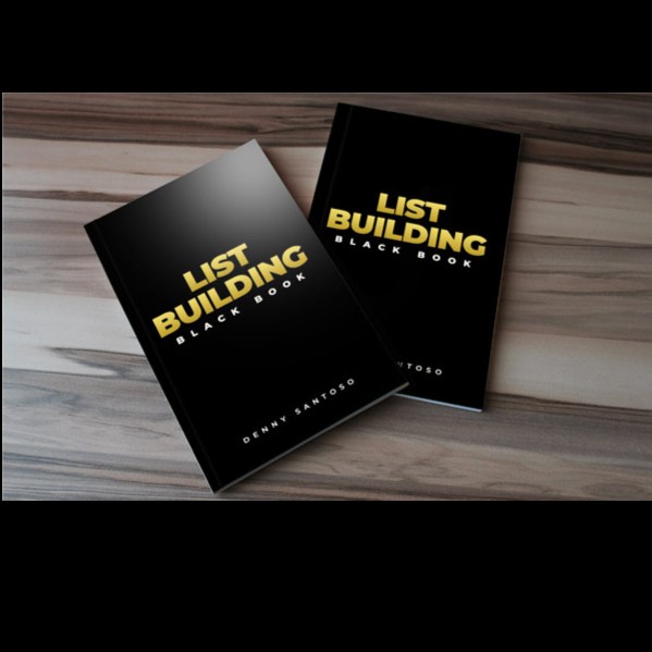 FLASH SALE BUKU BISNIS LIST BUILDING BLACK BOOK ORIGINAL DENNY SANTOSO TERMURAH