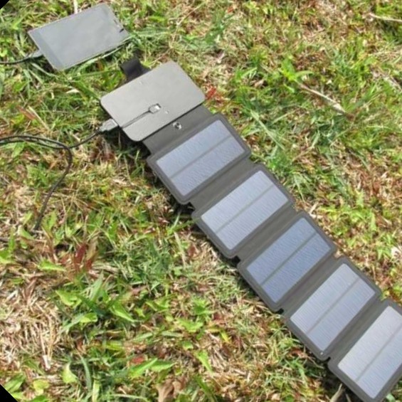 Cas HP solar Cell/charger hp solar panel tenaga surya Camping Hiking