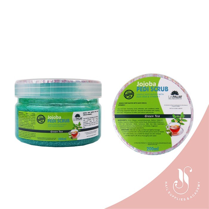 Terlaris La Palm Hand Foot Scrub 200Ml Exfoliating Salon Kuku Original Usa