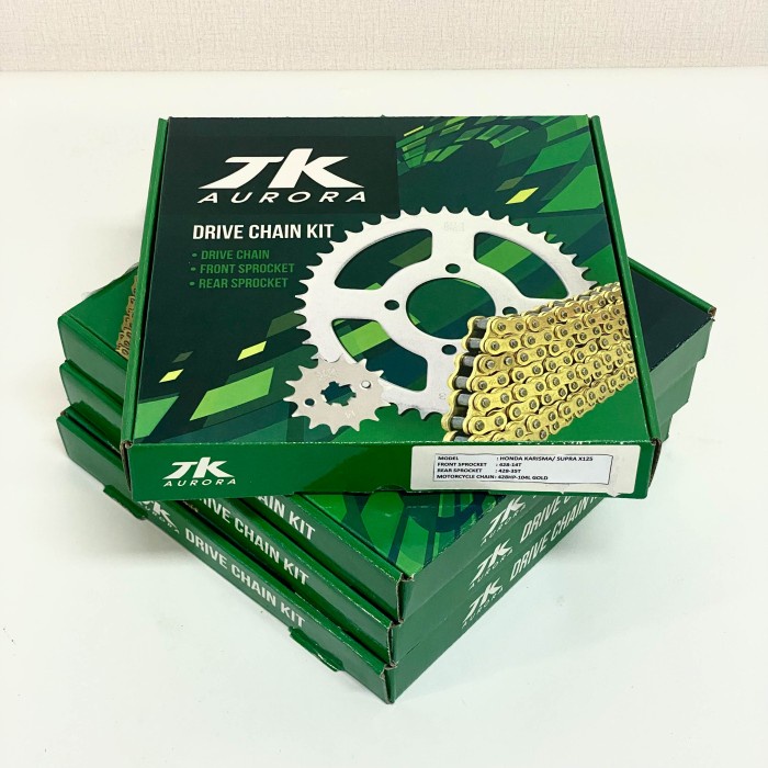 GEAR SET HONDA SUPRA X 125 / KHARISMA - TK AURORA terpopuler