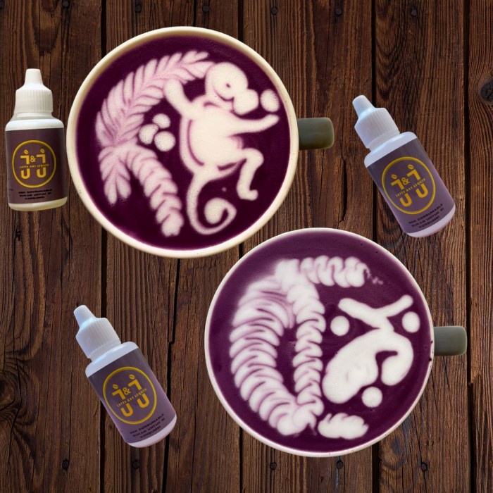 Terlaris Jj Latte Art Liquid Pengganti Susu Untuk Latihan