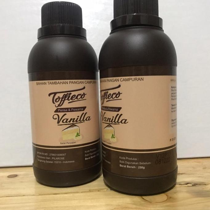 

TOFFIECO PASTA VANILLA 250GR PERASA VANILA KUE COOKIES