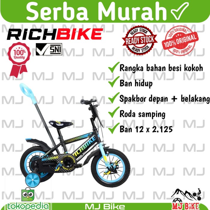 Terlaris Terlaris Sepeda Anak Laki Bmx 12 Inch Richbike Rb-606- 7