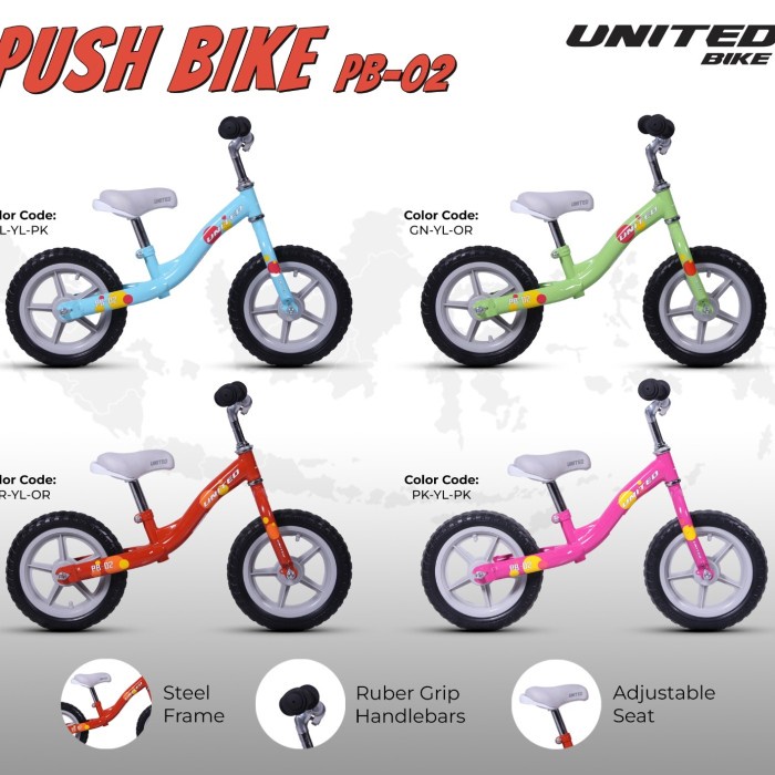 Sepeda Push Bike United Picabo Berkualitas