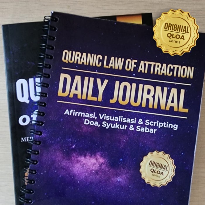

PAKET QLOA + DAILY JOURNAL