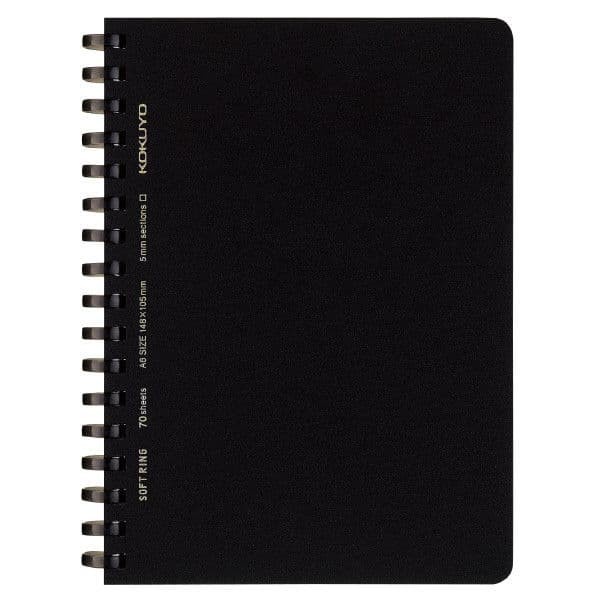 

KOKUYO SOFT RING NOTEBOOK A6 GRID 70SHEETS S-SV457S-D