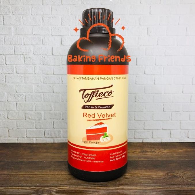 

Toffieco Pasta Red Velvet 500GR/ Perisa Perasa Pewarna Red Velvet