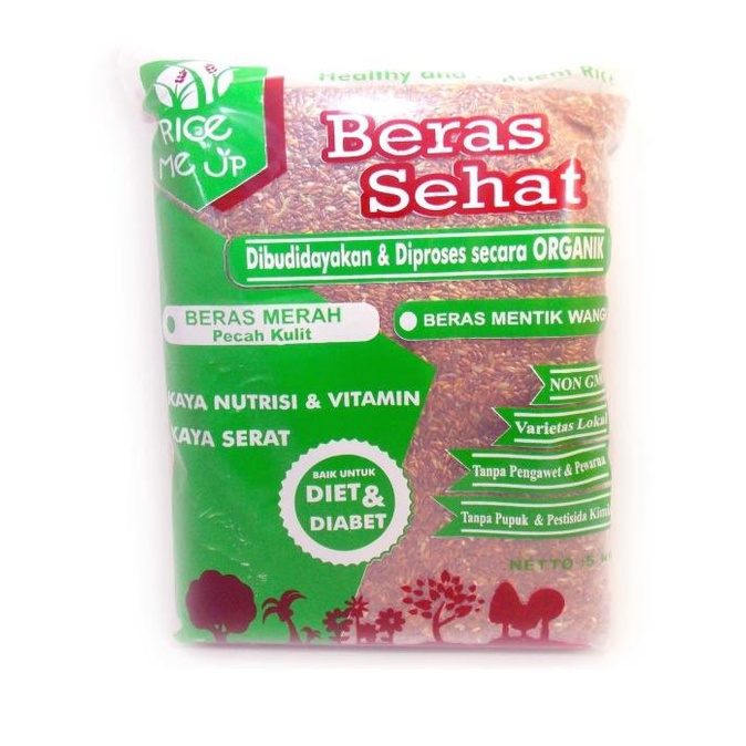 

((((()paling dicari] Beras Merah Organik Rice Me Up 5 kg