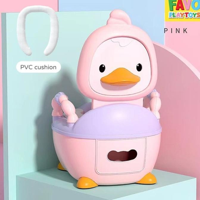 Duck Potty Chair Anak - Toilet Training - Tempat BAB Travelling
